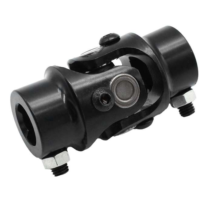 3/4Inch DD x 3/4Inch DD Coated Universal Steering Shaft U Joint Coupler Car Accessories