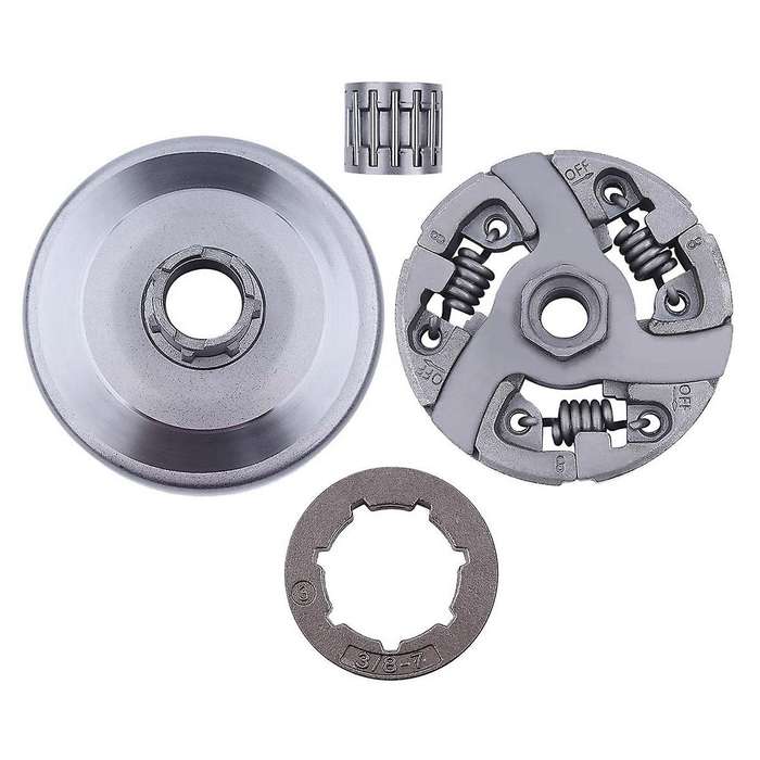 3/8-7t Clutch Drum Rim Sprocket Bearing Kit for 3120 394xp 395xp 3120xp Jonsered 2094 2095 Chainsaw