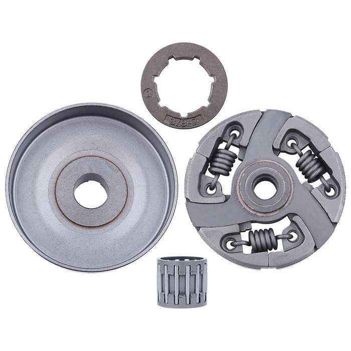 3/8-7t Clutch Drum Rim Sprocket Bearing Kit for 3120 394xp 395xp 3120xp Jonsered 2094 2095 Chainsaw