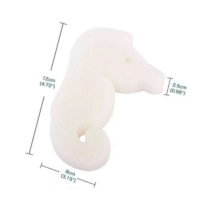 30 Pcs Oil-Absorbing Sponge Duck Shaped Convenient Scum Removal Sponge for Hot Tubs Swimming Pools