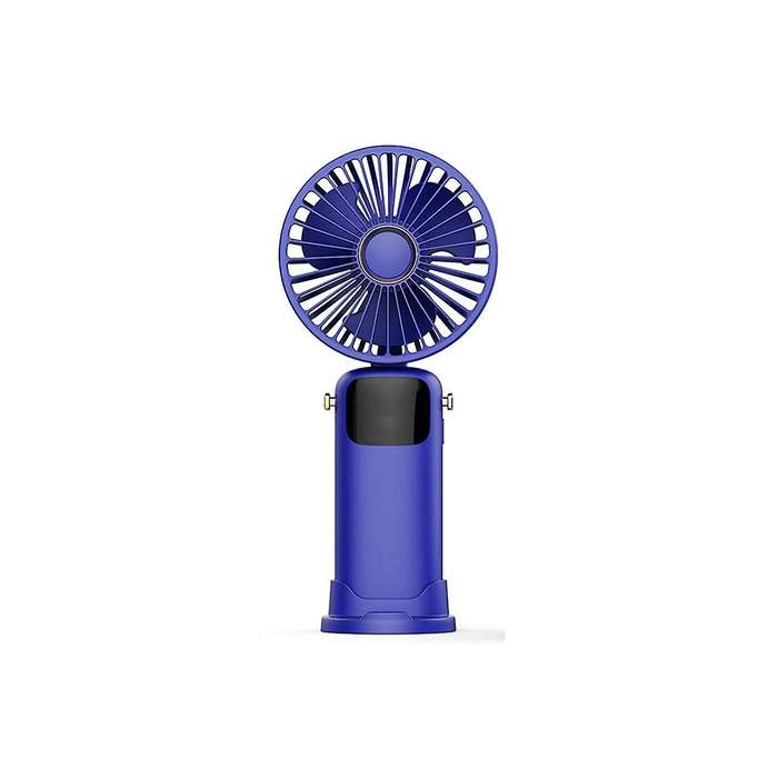 3000mah Summer Handheld Fan Portable Folding Fan Usb Charging High Wind Power Fan with Led Screen fo