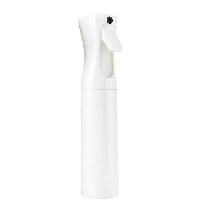 300ml Hairdressing Spray Continuous Fine Mist Spray Empty Barber Hair Tools (white)