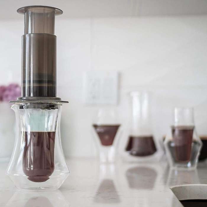 300Ml Double Duck Beak Pot Coffee Pot High Temperature Resistant Glass Pot Hand Blown Coffee Pot
