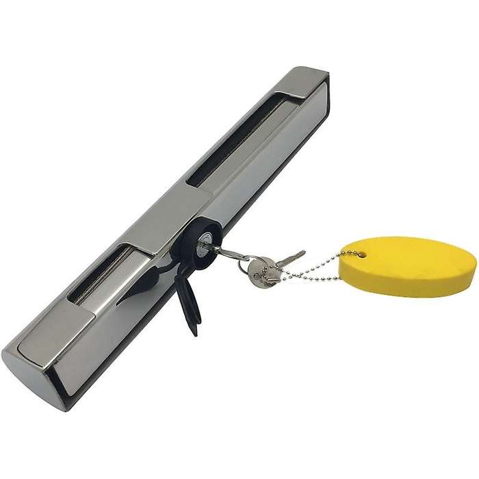 300mm Stainless Steel Boat Marine Outboard Motor Lock with Keys for Boat, Marine, Fishing Boat, Yach