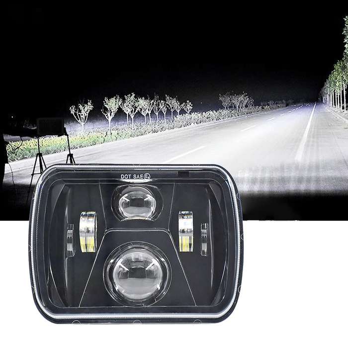 300W 30000LM 7Inch H4 Led Headlight High Low Beam for Wrangler SUV Truck Offroad Motorcycle Waterpro