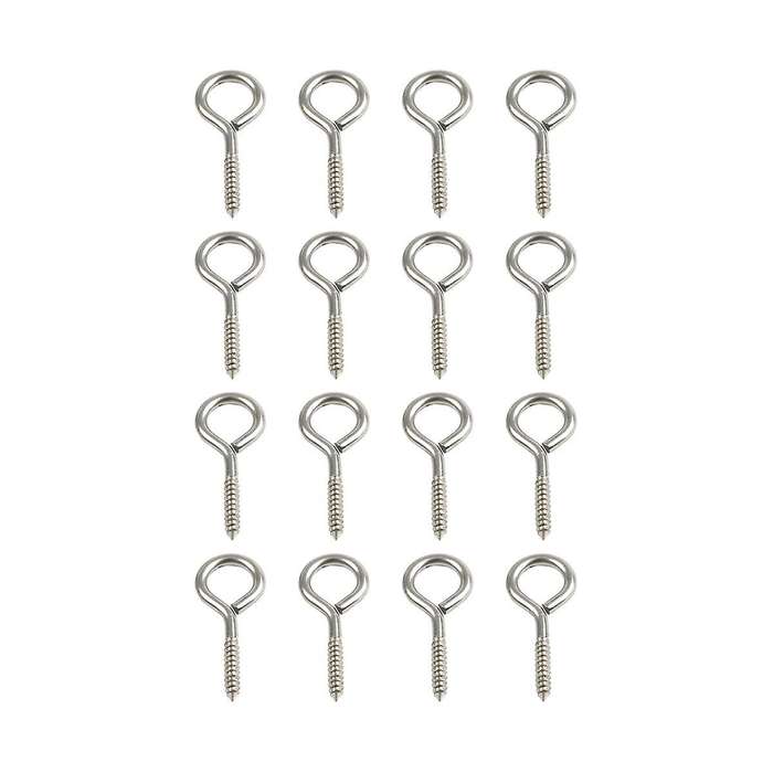 304 Stainless Steel Sheep Eye Nail Sheep Eye Self-tapping Nail Hook with Ring Screw Hand Twist Ring