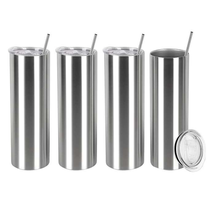 30Oz Straight Skinny Tumbler Set Stainless Steel Slim Skinny Travel Tumbler Birthday Diy Friends