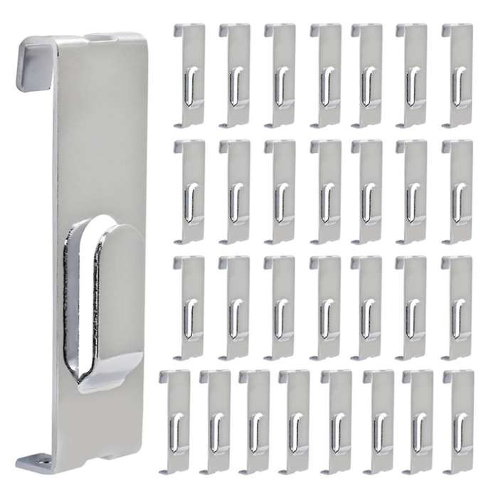 30Pc Gridwall Hooks Hangers,Grid Panel Hooks Grid Wall Hook Grid Wall Accessories Wire Grid Hook Gri