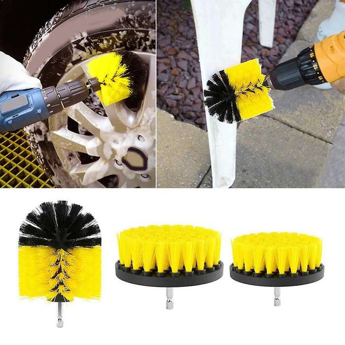 30PC Tub Clean Electric Grout Power Scrubber Cleaning Combo Tool Kit