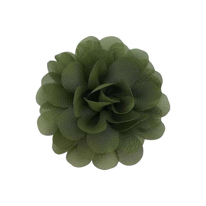 30PCS 7CM Chiffon Gauze Flower Artificial Fabric Silk Flower Head for DIY Wedding Party Home Floral
