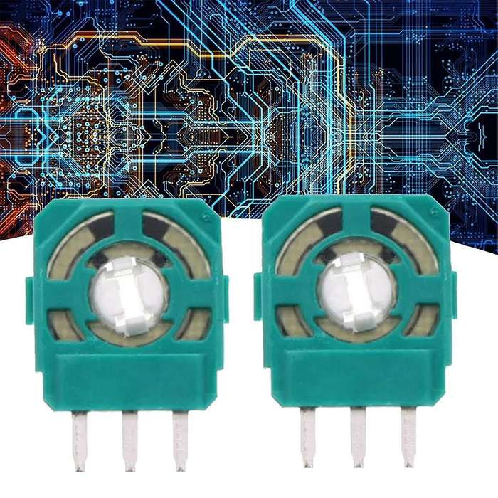 30PCS Joystick Potentiometers Sensor Module Kit 2.3Kohn for Controllers 3D Thumbstick Axis Resistors