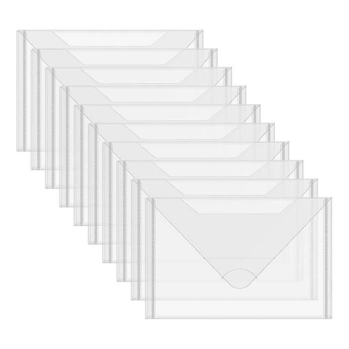 30PCS Storage Bag, for Cutting Dies Stencil Crafts Organizer Holder, 6X8.75Inch Clear Storage Envel