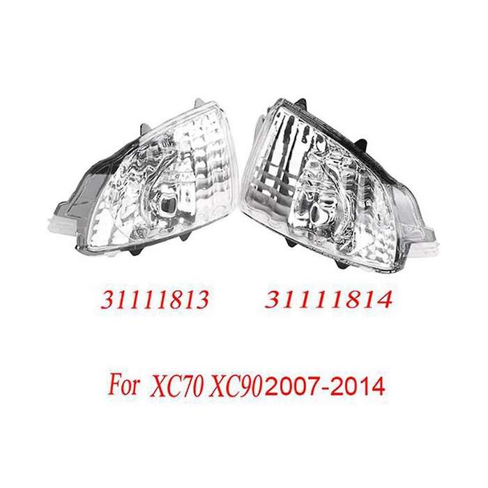 31111813 31111814 Reversing Mirror Light Rear View Mirror Light Reflector Light without Bulb Car for
