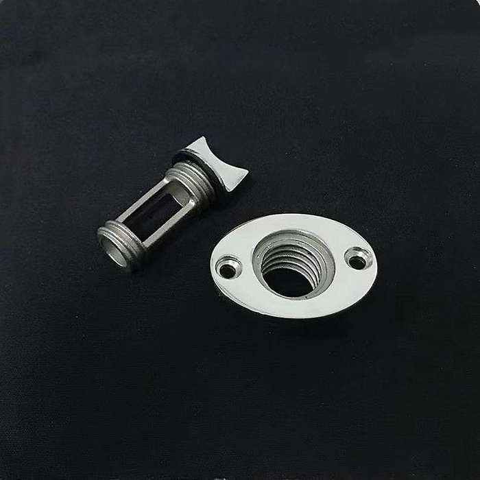 316 Stainless Steel Marine Stern Water Outlet 42mm Fill Caps Yacht Hardware Accessories,Boat Drain P