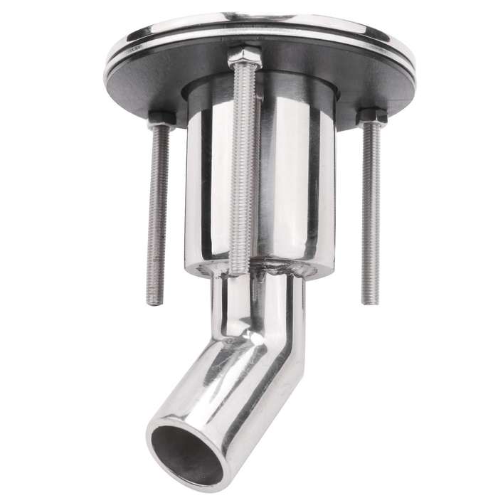 316 Stainless Steel Thru Hull Exhaust Skin Fitting Tube Pipe Socket Part of Air Heater for Boat Mari