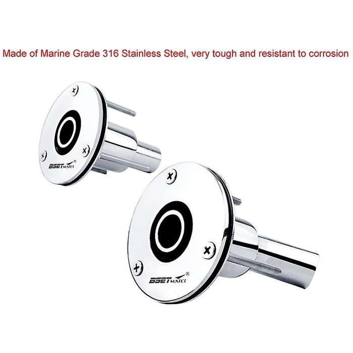 316 Stainless SteelThru Hull Exhaust Skin Fitting Tube Pipe Socket Hardware Part of Air Heater for M