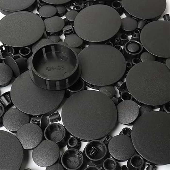 320 Plug Hole Plugs, Hole Cover Snap-in Keyhole Plugs, Panel Hole Plug Decorative Covers for Kitche
