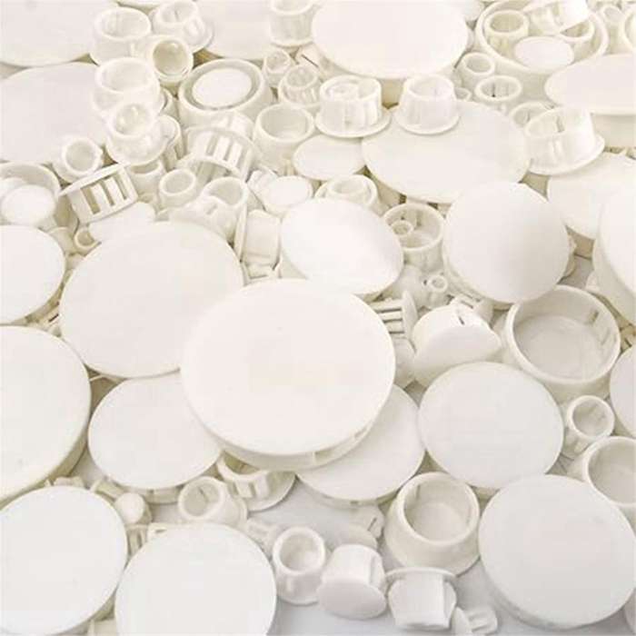 320 Plug Hole Plugs, Hole Cover Snap-In Keyhole Plugs, Panel Hole Plug Decorative Covers for Kitchen
