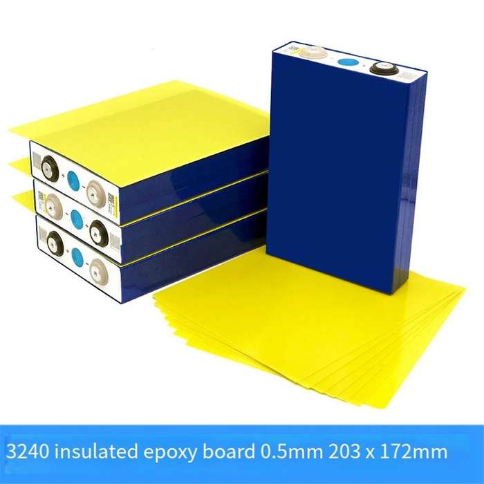 3240 Insulation Epoxy Plate 203x172x0.5mm Insulation High Temperature Resistance Resin Fiberglass Bo