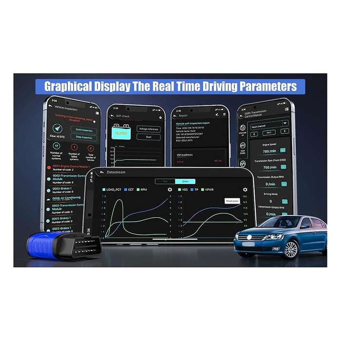 3310 Car Code Reader Bluetooth OBD2 Scanner Diagnostic Tool Fit for SEAT for IOS/Android