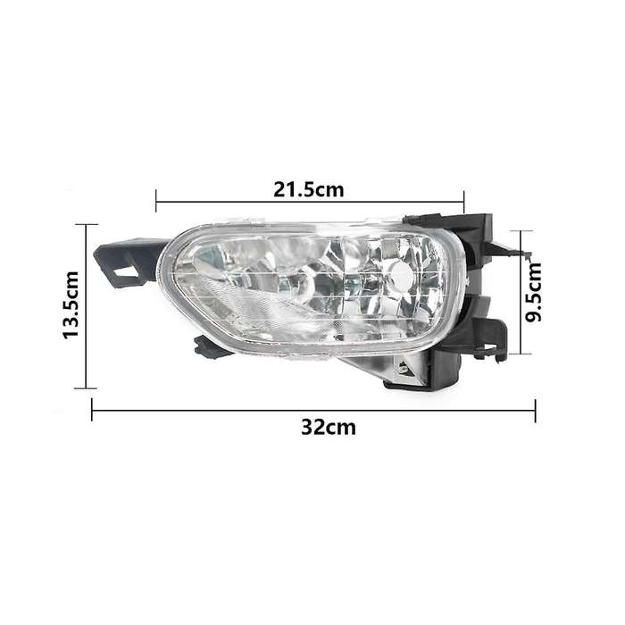 33951-S9A-003 33901-S9A-003 Headlight Fog Lamp Housing Front Bumper Lampshade Car for 2002 2003 200