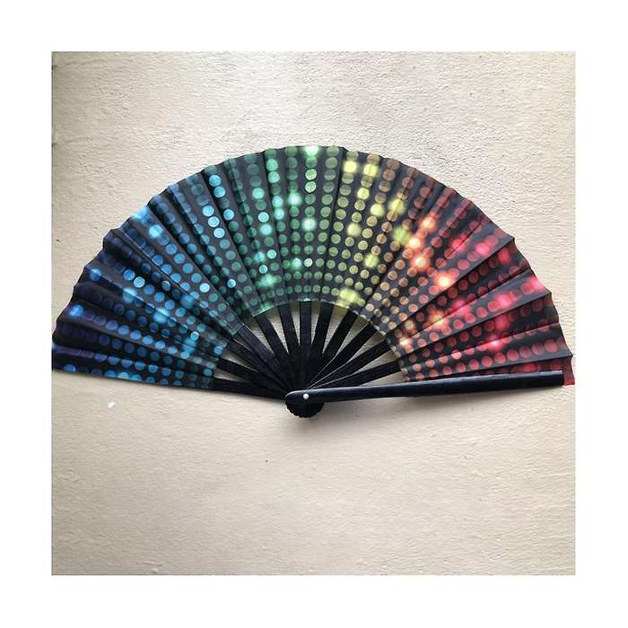 33cm Fan Ring Fan Bamboo Bone Fan Promotional Fan Folding Fan Folding Fan