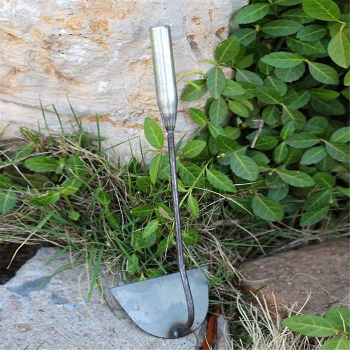 34x11.5cm Gardening Tools Hollow Hoe Garden Weeding Tool Hand Shovel Weeder Backyard Loose Soil Farm