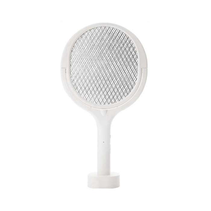 3500v 5in1 Mosquito Swatter Lamp Multicunctional Fly Swatter Angle Adjustable Electric Usb Rechargea