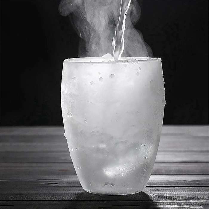 350ML Double Wall Glass Cup Transparent Handmade Heat Resistant Tea Drink Cup MINI Whisky Cup Coffee