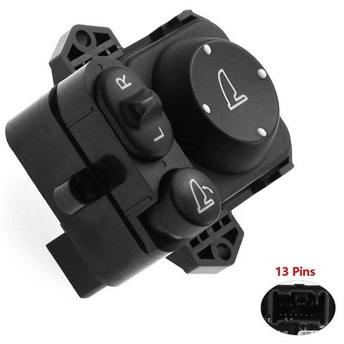 35190-T7A-J11 Car Mirror Rear View Mirror Switch Adjust Control Knob for -V 2012-2018 Accord 2013-20
