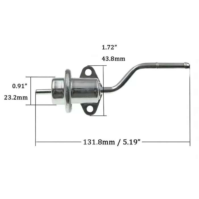 35301-02766 3530102766 3530011-02765 5G1184 PR4104 New Fuel Pressure Regulator for L4-1.4L 2005