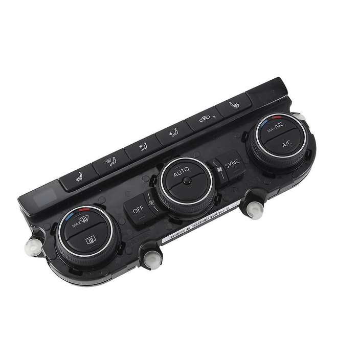 35D907044F Car Air Condition Control Switch Panel AC Seat Heater Switch for B7 CC Golf 6