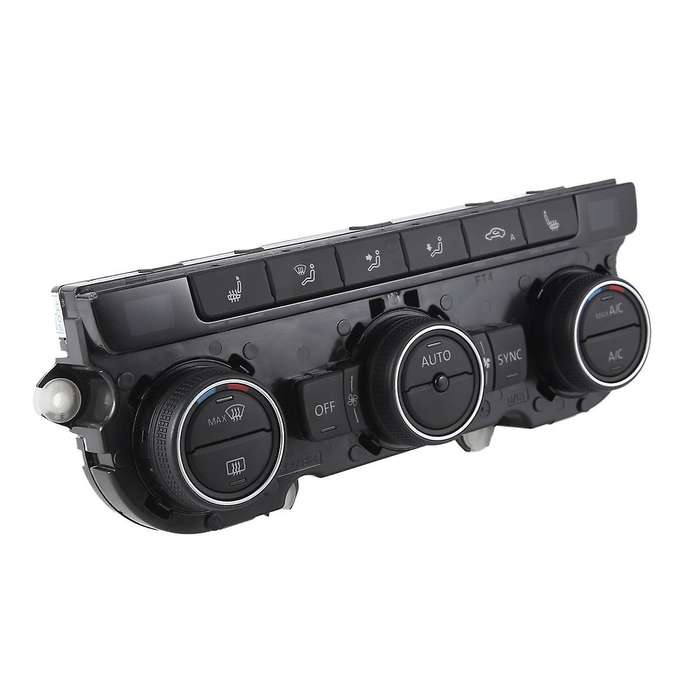 35D907044F Car Air Condition Control Switch Panel AC Seat Heater Switch for B7 CC Golf 6