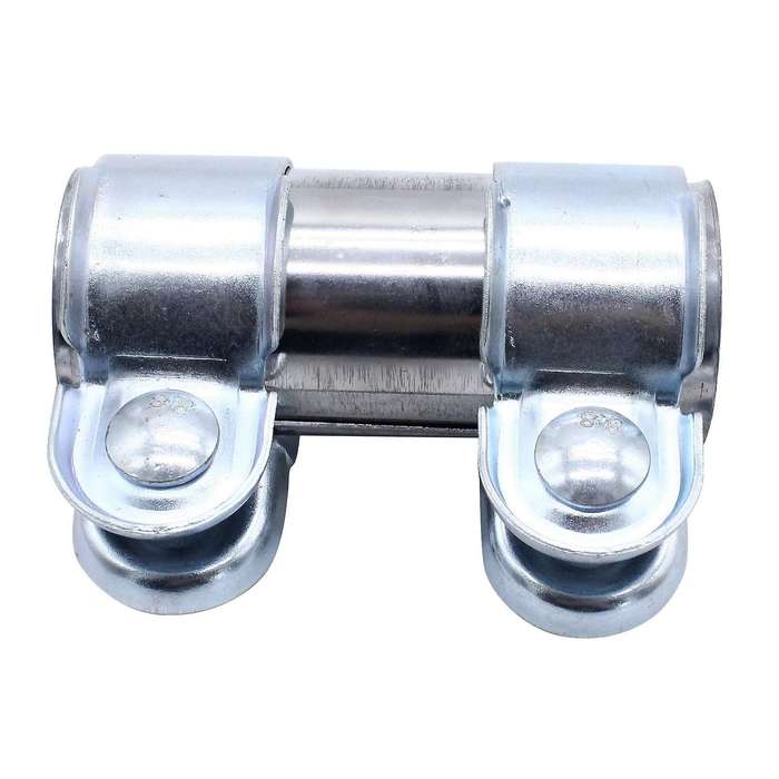 35mm x 95mm Pipe Connector Double Clamp Exhaust System Pipe Connector for Exhaust System Car Tools C