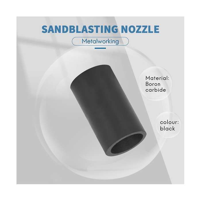 35X20X8mm Sandblasting Machine Accessories Class I Pure Boron Carbide Nozzle Sandblasting Tip Abrasi