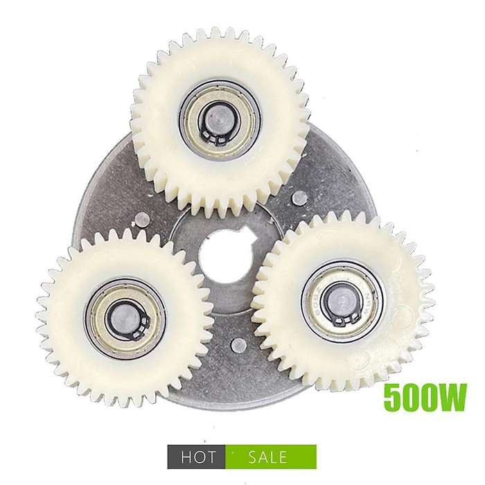 36 Teeth Gears Electric Bike Motor Repair Gear Nylon Teeth Planetary Gear Suitable for 500w Motor Ge