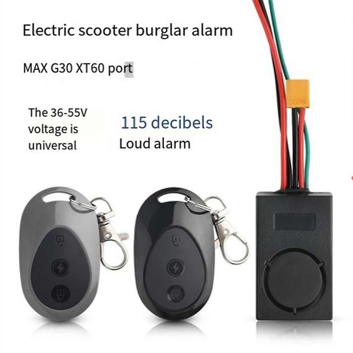 36-55v Electric Scooter Accessories Are Suitable for Max G30 Scooter New Anti-theft Alarm,xt60 Inte