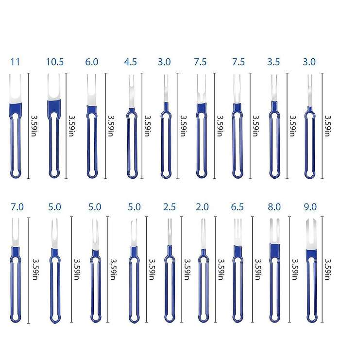 36PC Terminal Removal Tool Kit Pin Extractor Tool, Terminal Ejector Kit, Electrical Wire Connector P