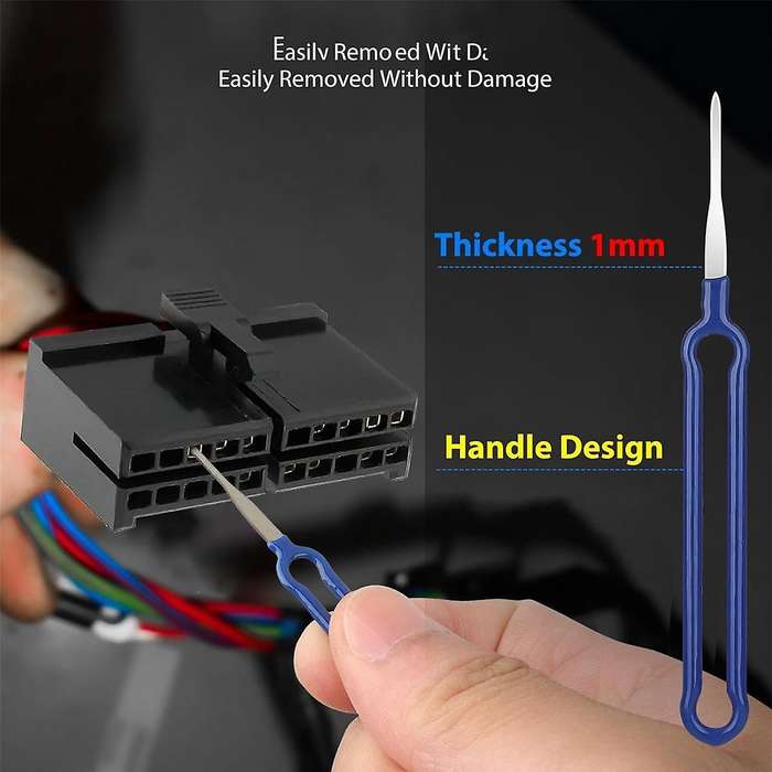 36PC Terminal Removal Tool Kit Pin Extractor Tool, Terminal Ejector Kit, Electrical Wire Connector P