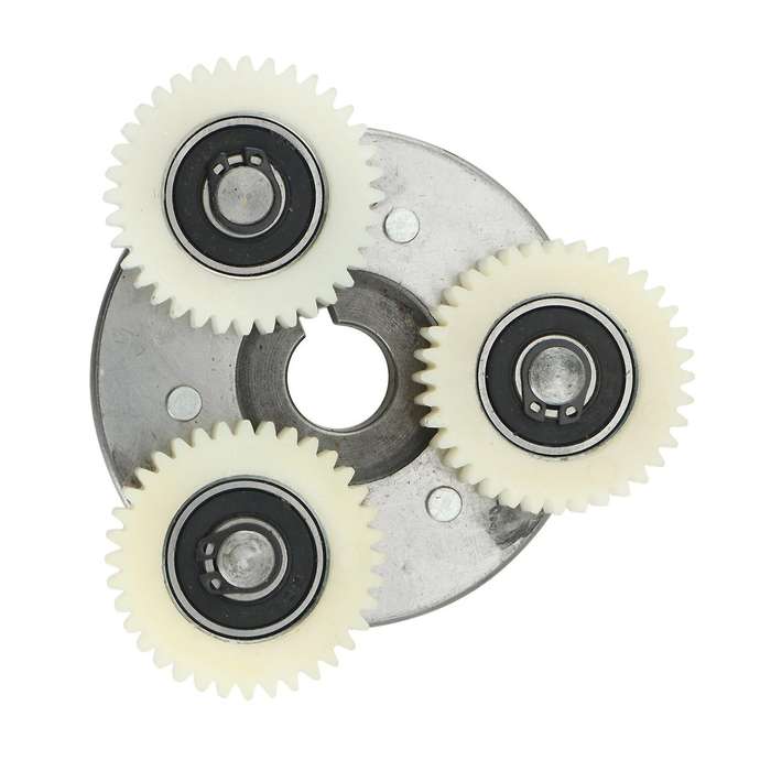 36T 38mm Diameter 12mm Thickness Gear High Speed Electric Motor Nylon Gear + Ring Gear + Clutch