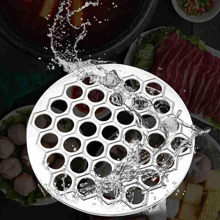 37 Holes Dumpling Mould Dumplings Maker Ravioli Aluminum Mold Pelmeni Diy Kitchen Pastry Dough Cutt