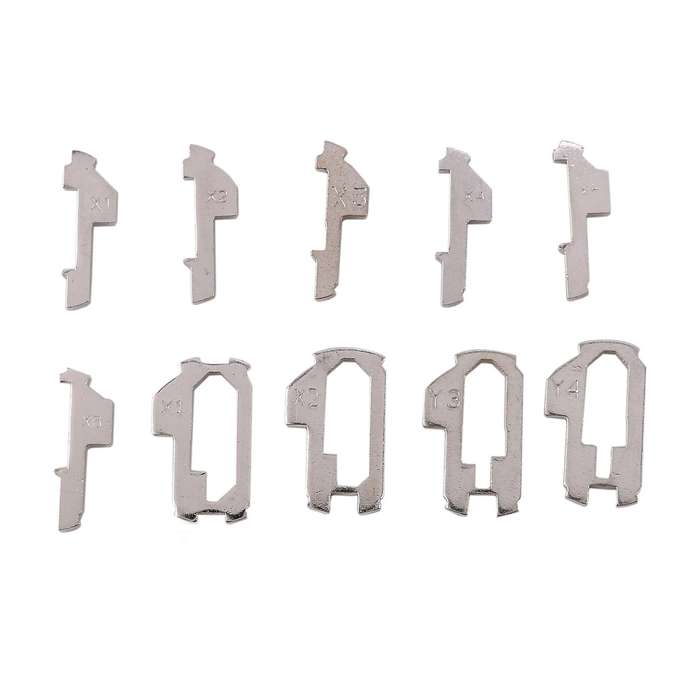 380PCS LOCK Plate for HON66 Lock Reed Car Lock Repair Accessories Kits NO1-6 Each 50Pcs NO1-4 Each 2