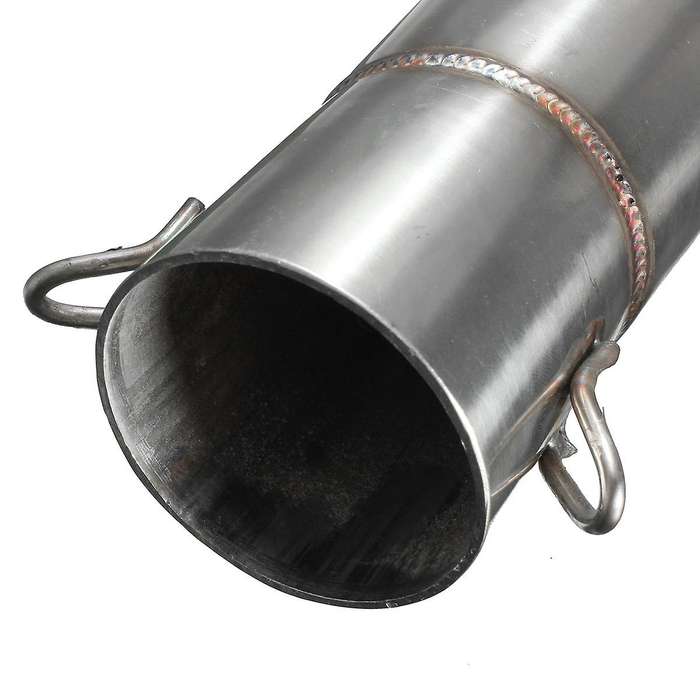 38-51mm 440mm Universal Motorcycle Scooter GP Modified Exhaust Muffler Pipe Street Bike Stainless St