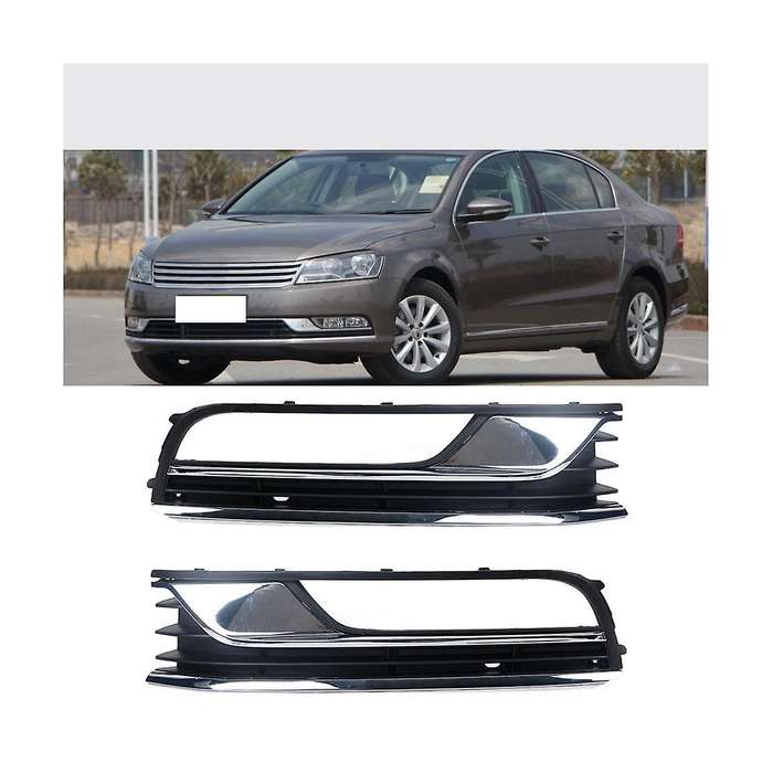 3ad853665 3ad853666 Fog Light Grille Cover Fog Light Cover Auto for B7 2012-2016