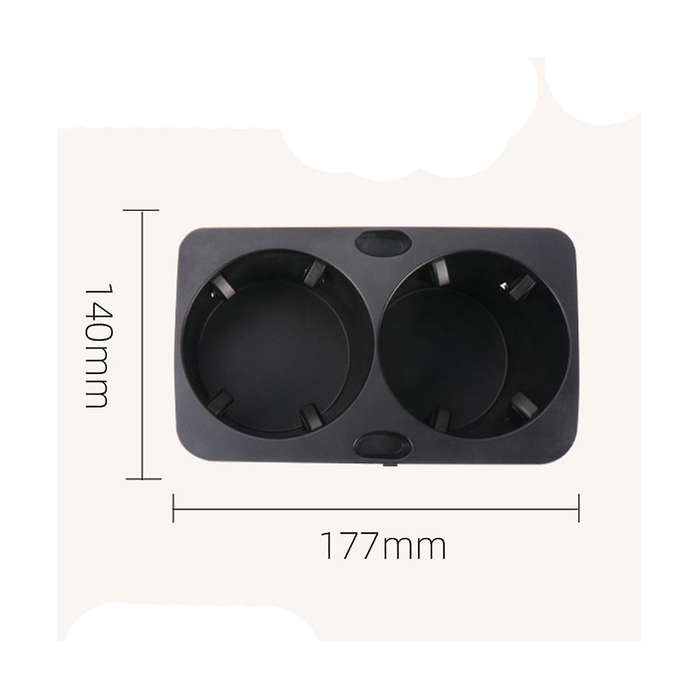 3c0862834 Car Armrest Box Water Cup Holder for B6 B7 2007-2015 Center Console Beverage Cup Holder 3