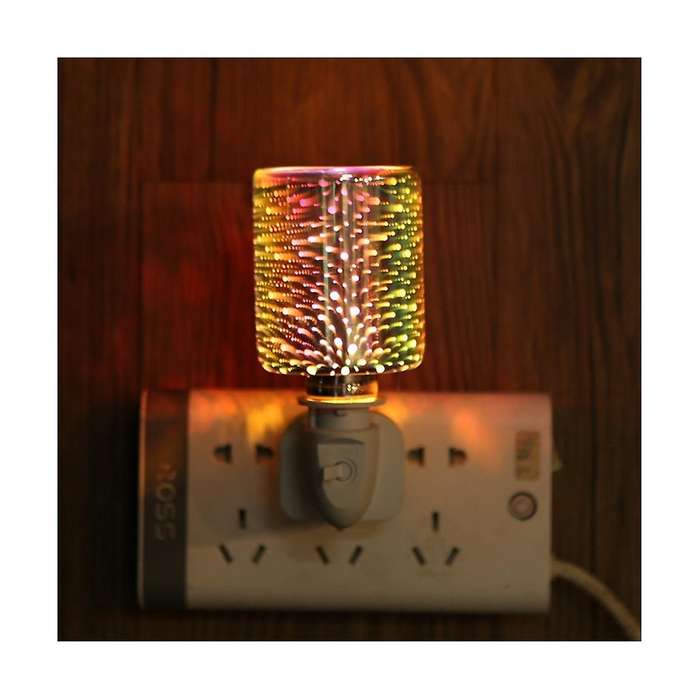 3d Aromatherapy Lamp Electric Wax Scent Lamp Night Light Uk Plug