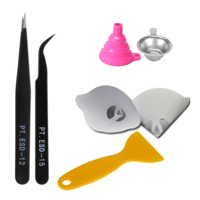 3D Light Curing Consumable Filter Funnel Combination, Photosensitive Resin Recycling Suitable for SL