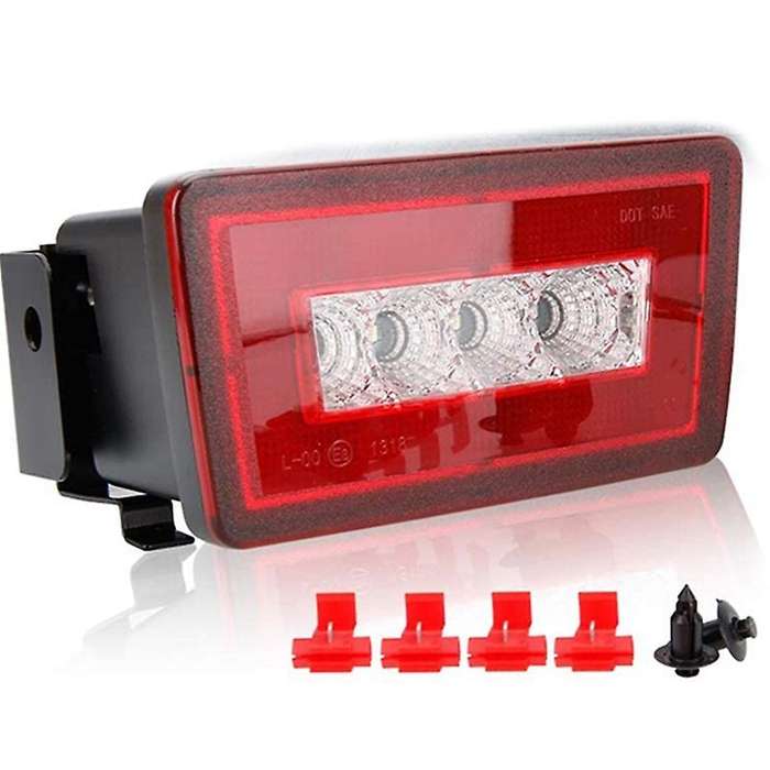 3-In-1 LED Rear Fog Light Kit for 2011-Up / XV Crosstrek, Brake Backup Reverse Light (Red Lens)