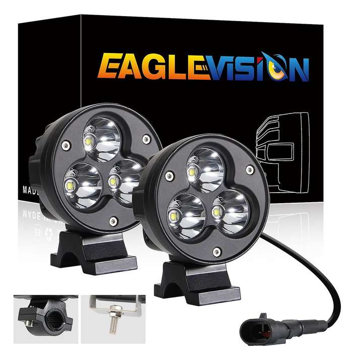 3Inch 60W LED Headlights Lights, Driving Lights Fog Lights Work Light for Car Motorcycle Trucks ATV
