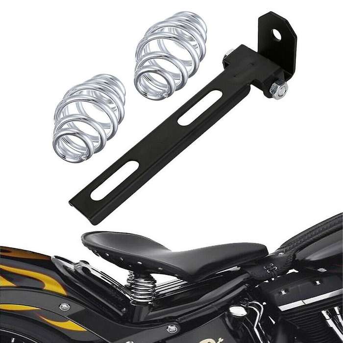 3Inch Solo Spring Seat Mount Bracket + Seat Baseplate for Chopper